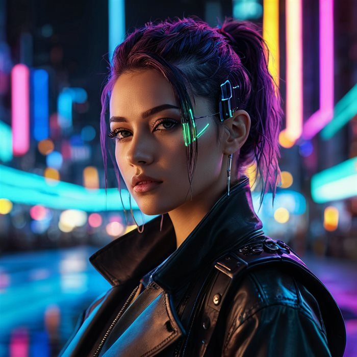 Cyberpunk effect