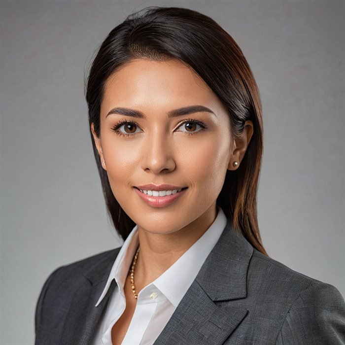 Studio headshot effect