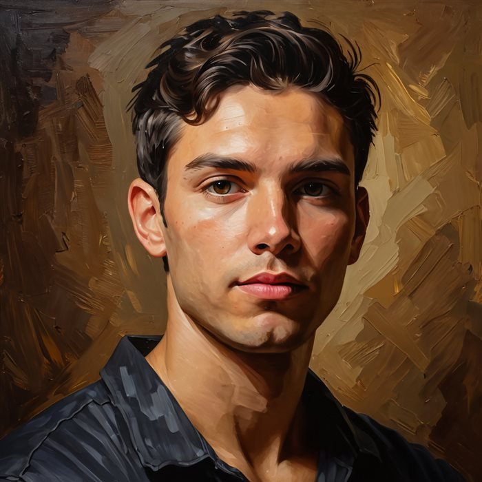 Oil painting effect