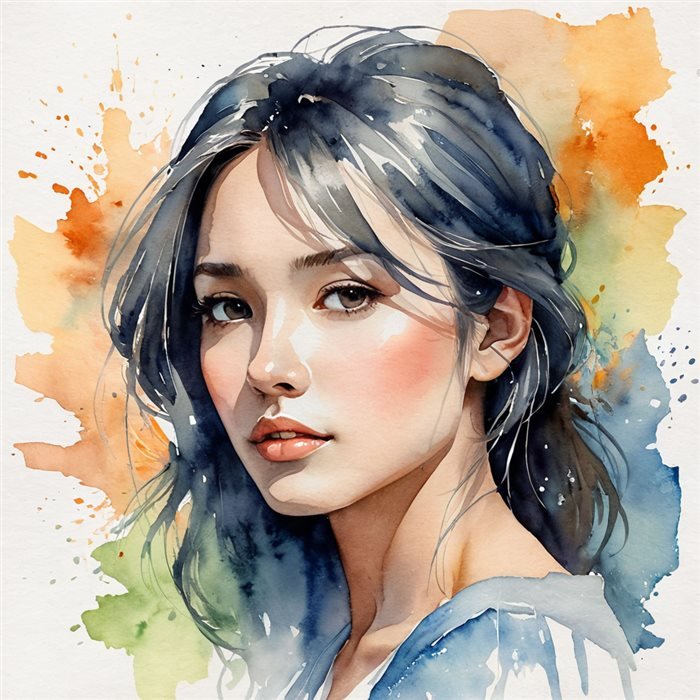Watercolor effect