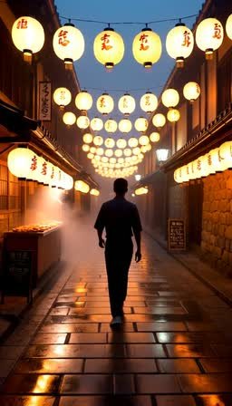 Scene - Lantern alley preview made in the Zappy studio