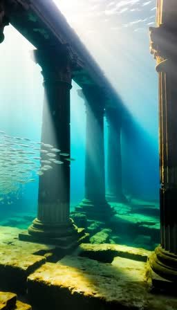 Scene - Sunken city preview made in the Zappy studio