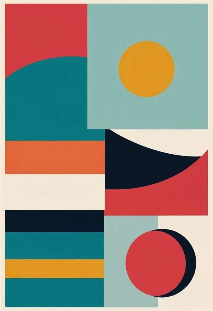 Abstract AI style example