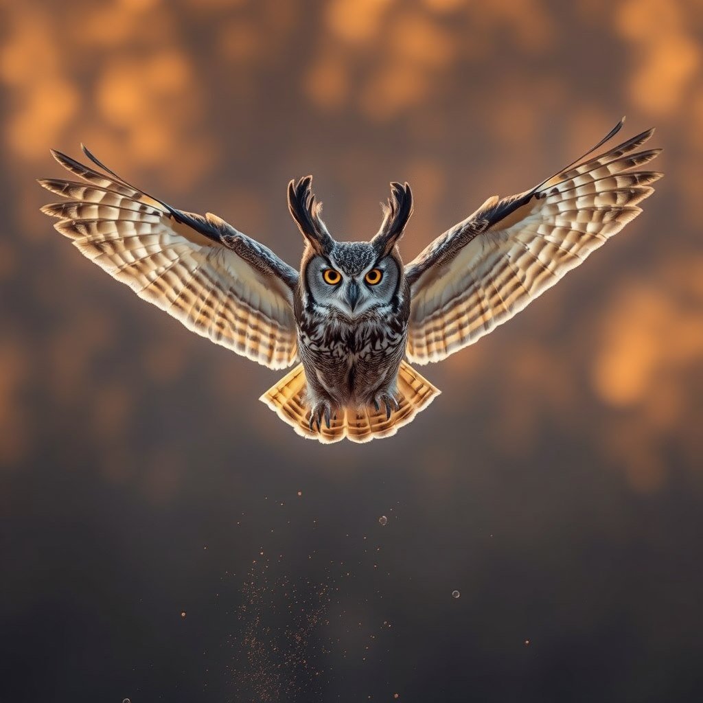 Silent approach - AI generated Wildlife image made with Zappy