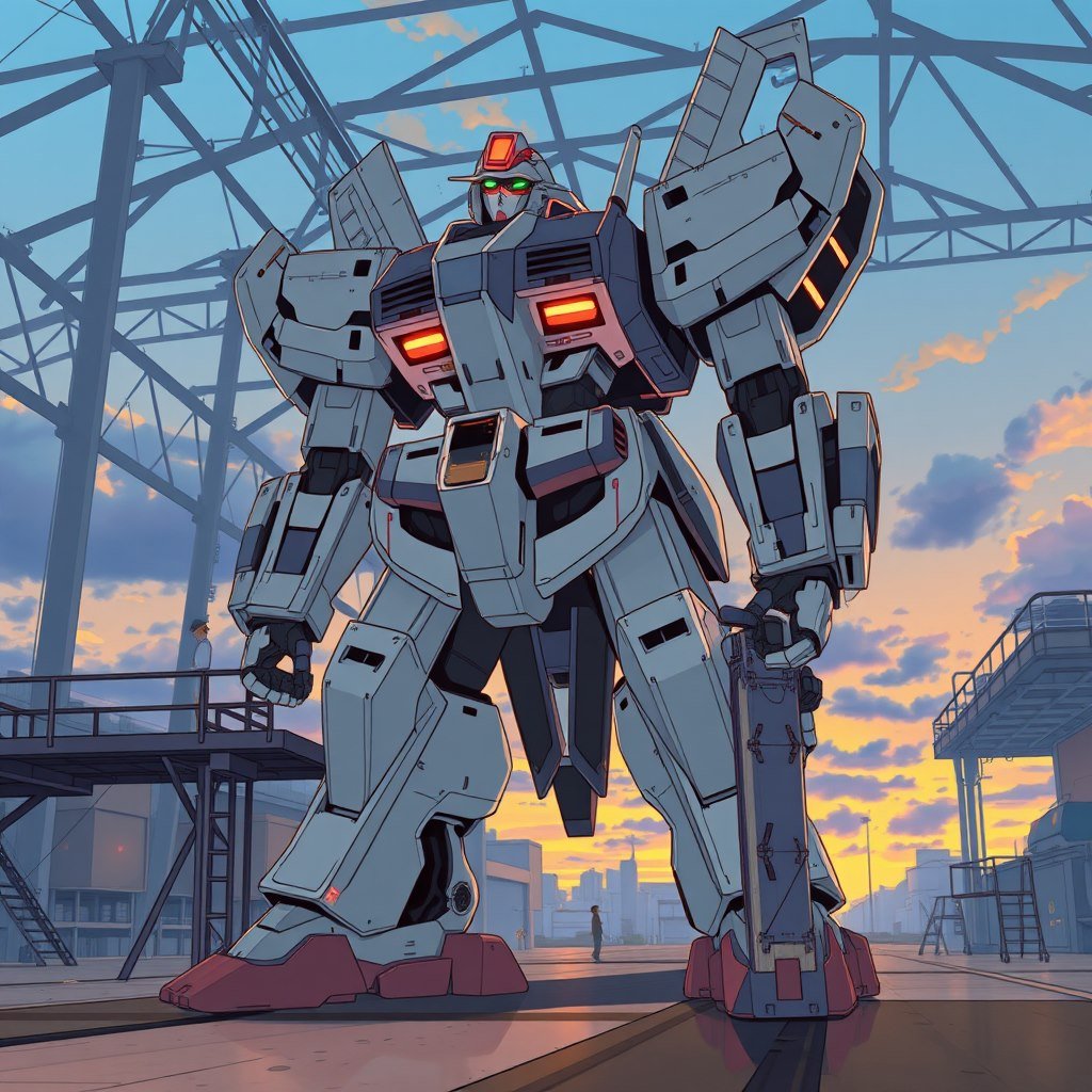 Dawn shift - AI generated Anime image made with Zappy
