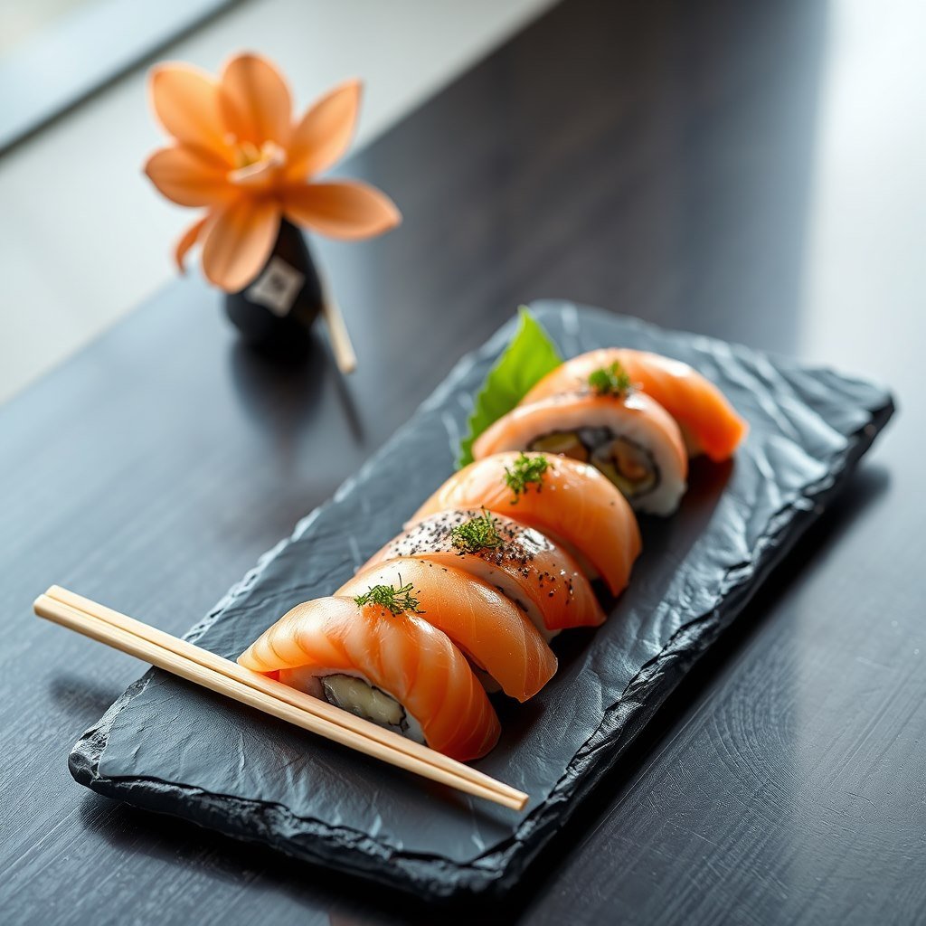 Omakase - AI generated Food image made with Zappy