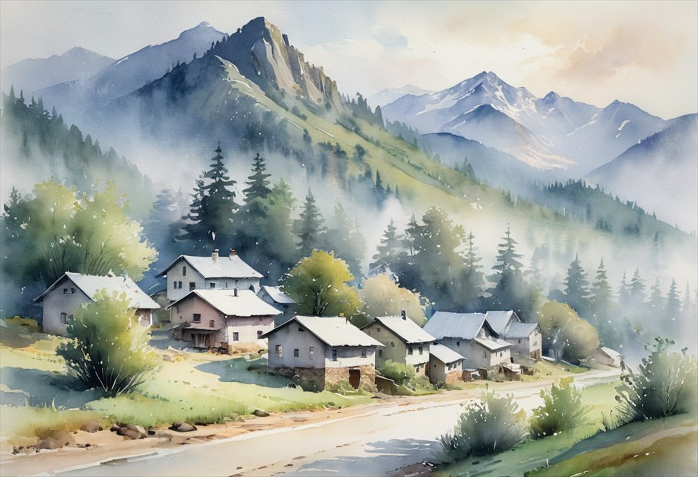 Watercolor AI Art Generator