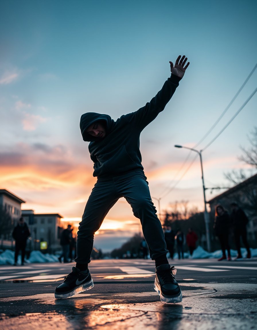 Breakdance AI video template
