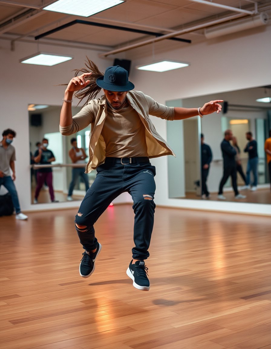 Hip-hop dance AI video template