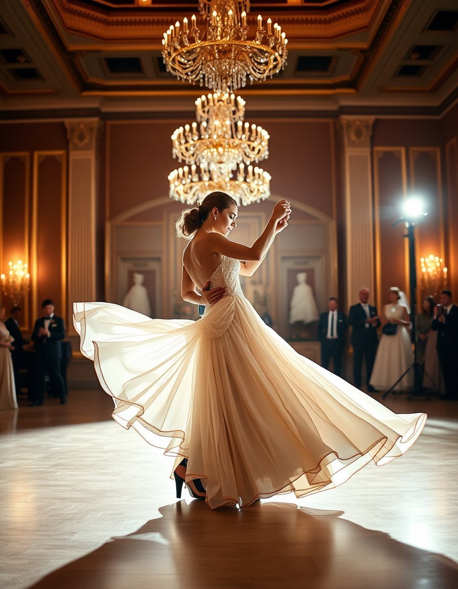 Waltz dance AI video template