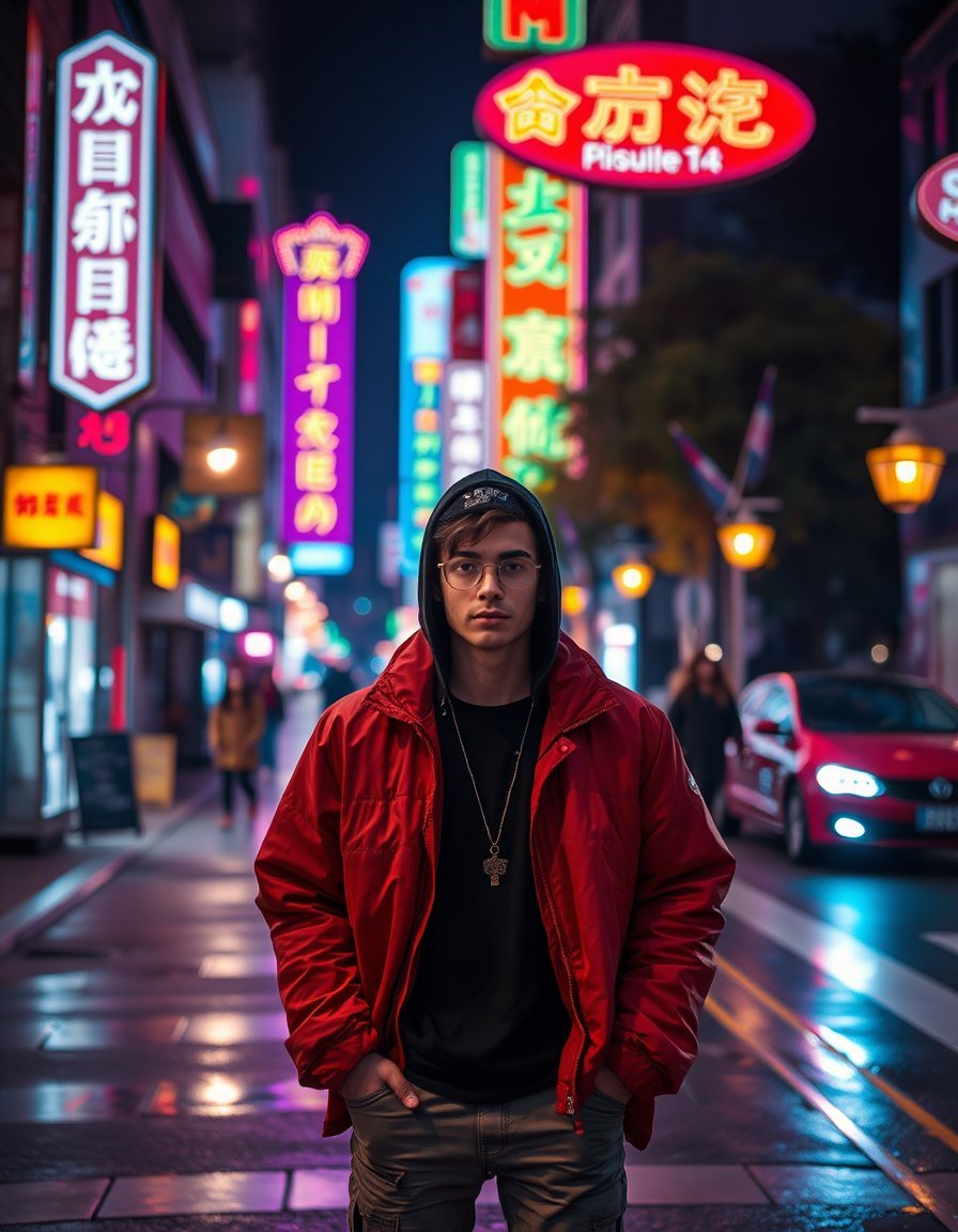 Neon city reshoot template
