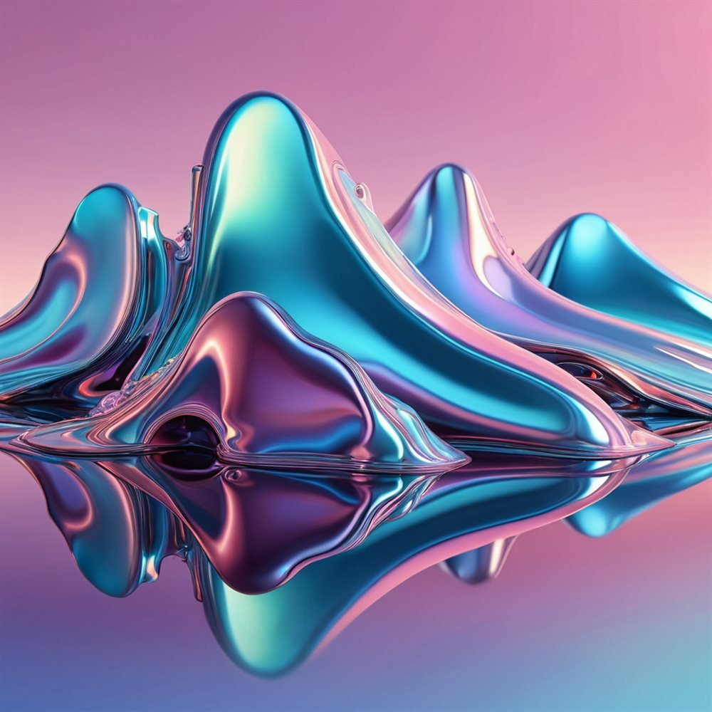 AI 3D abstract render