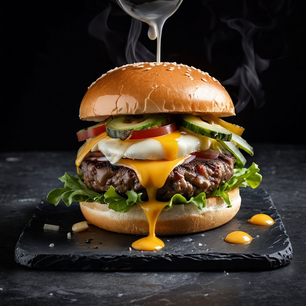 AI food photography