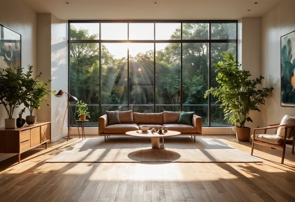 AI architectural interior