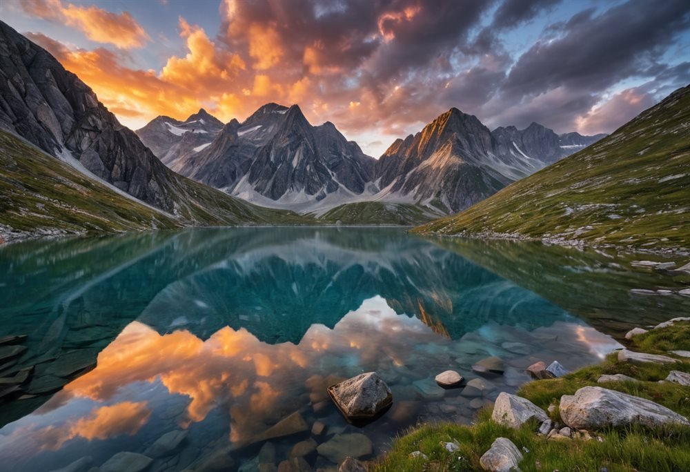 Landscape photography style