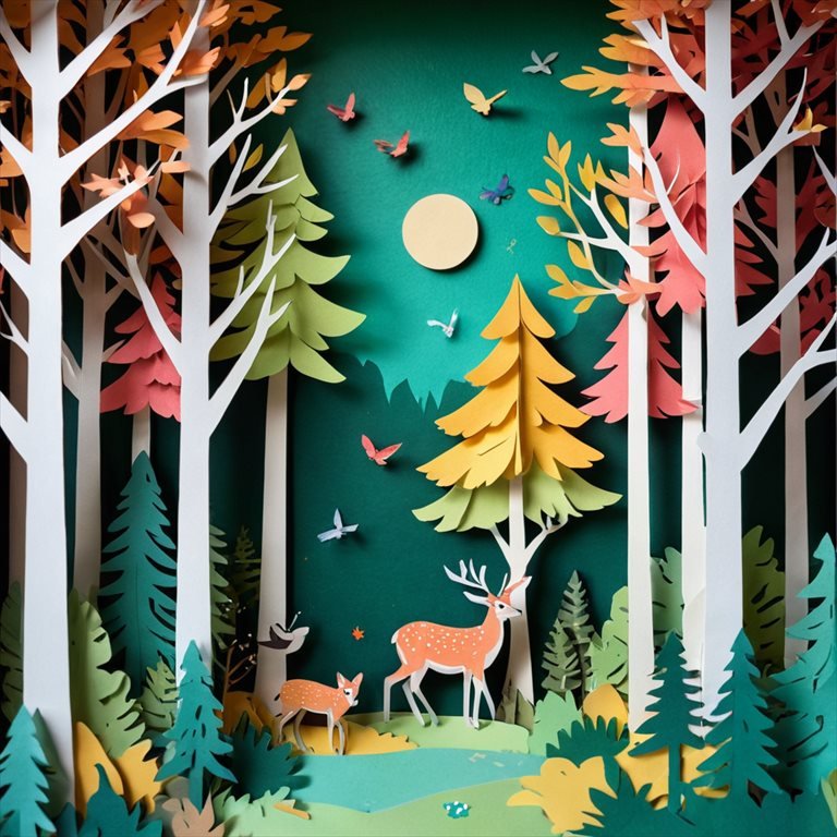 Paper Craft AI style example
